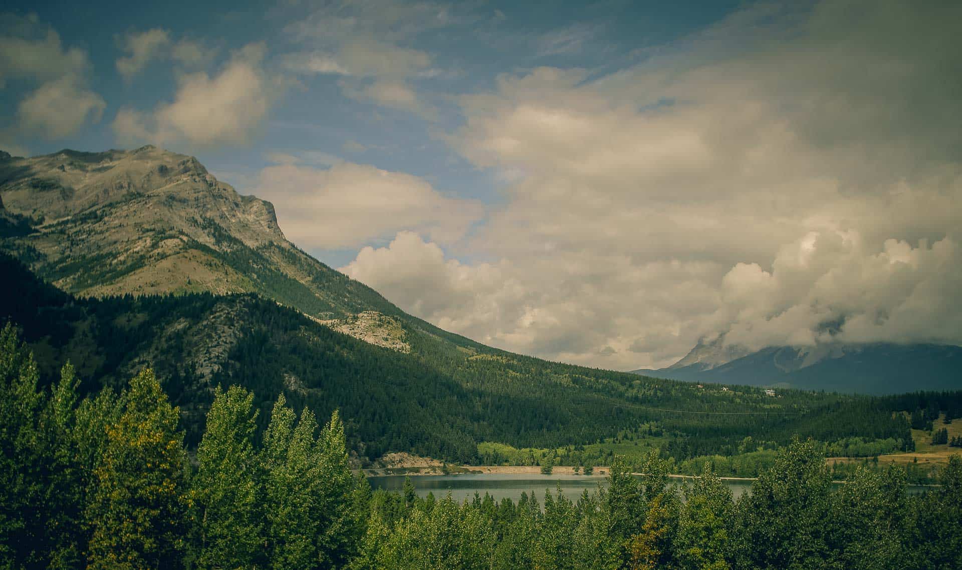 Through Alberta and British Columbia