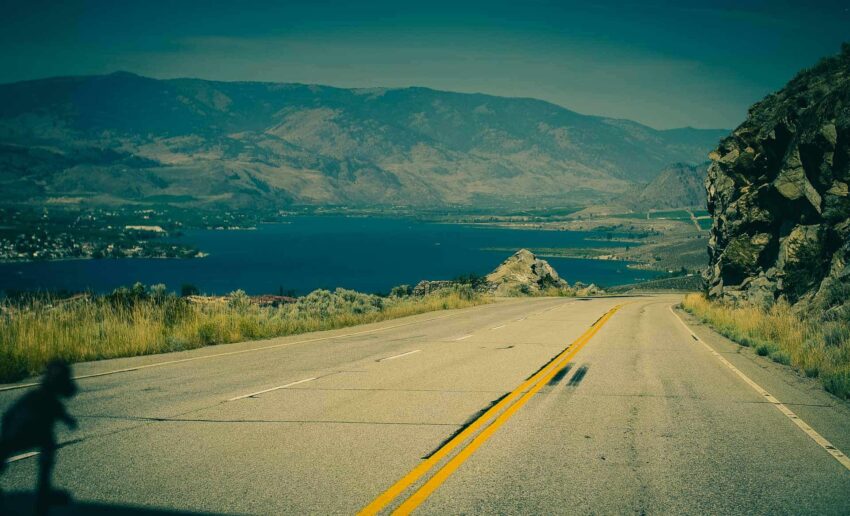 Windy roads throug BC Canada Road Trip Photography