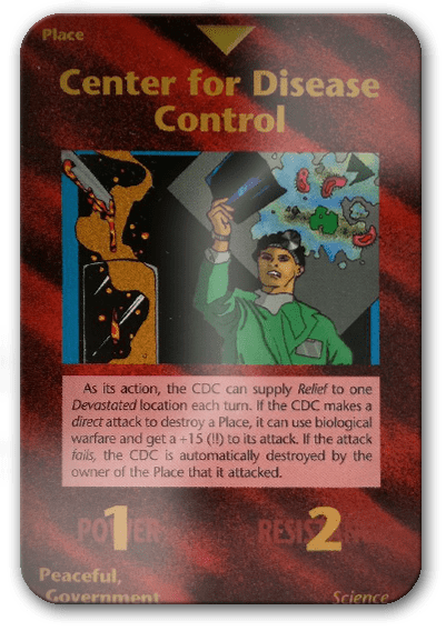 CDC Illuminati Card Game