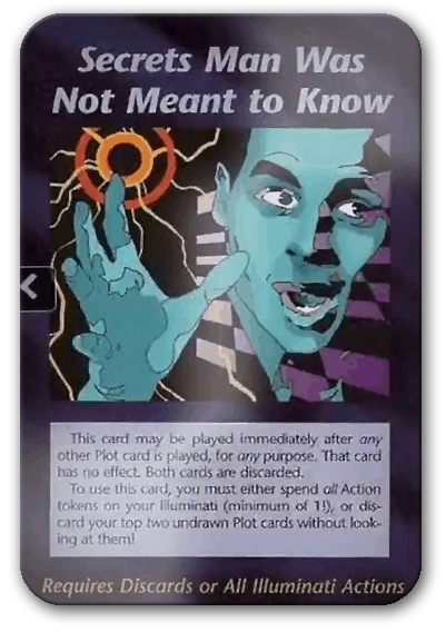 Secrets Illuminati Card Game