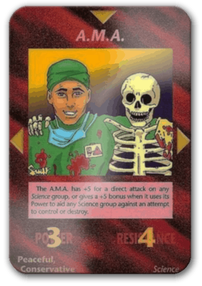 A.M.A. Illuminati Card Game