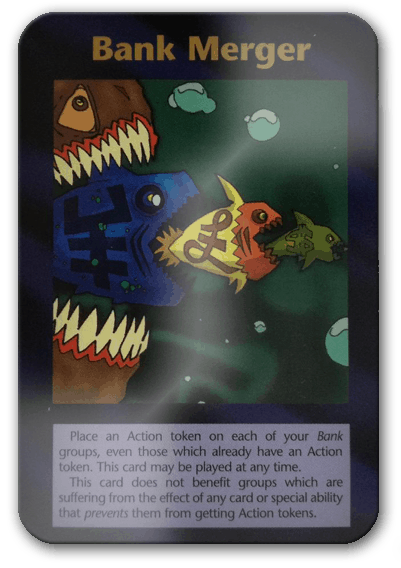 Bank Merger Illuminati Card Game