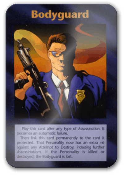 Bodyguard Illuminati Card Game
