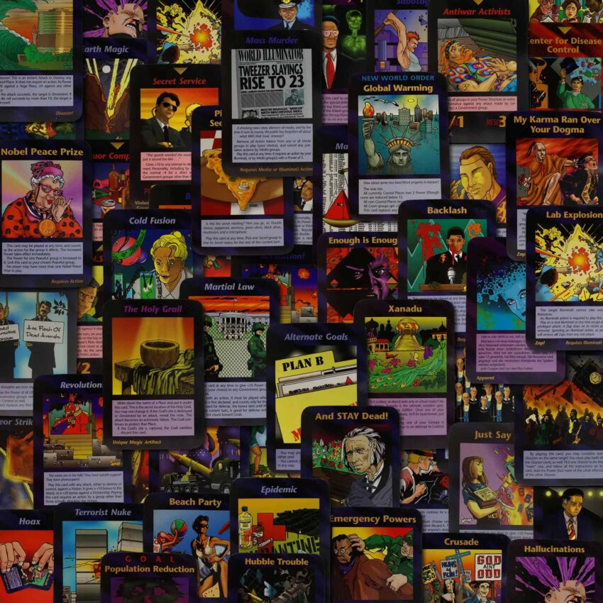 Illuminati Card Game Background