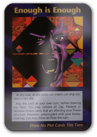 Enough Is Enough Illuminati Card Game