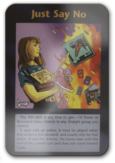 Just Say No Illuminati Card Game