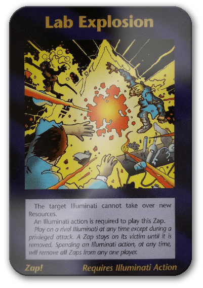 Lab Explosion Illuminati Card Game