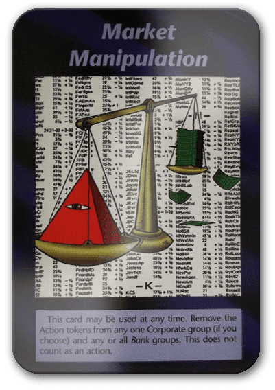 Market Manipulations Illuminati Card Game