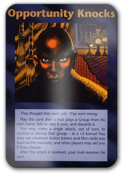 Opportunity Knocks Illuminati Card Game