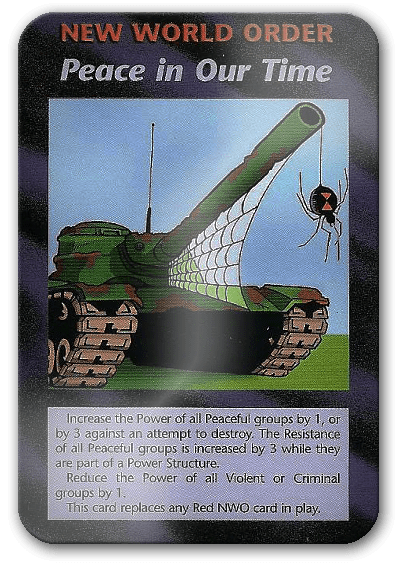 World Peace Illuminati Card Game