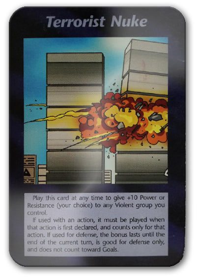 Terrorist Nuke Illuminati Card Game