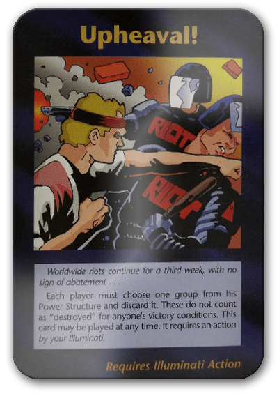 Upheaval Illuminati Card Game