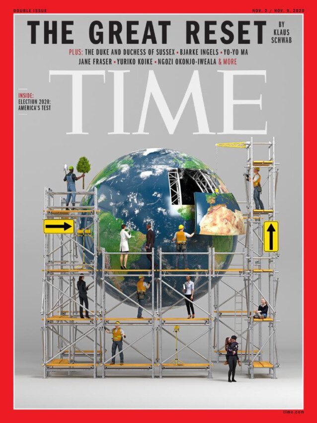 Time Magazine Cover The Great Reset