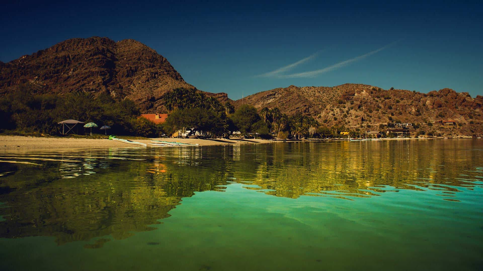 El Coyote Beach at Mulegé  |  Baja California