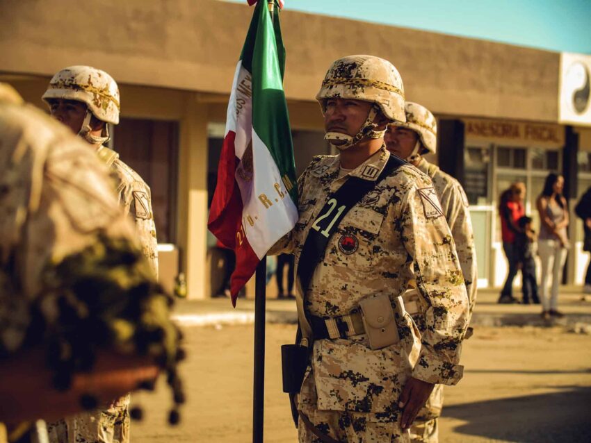 Guerrero Negro Baja California Mexico Revolution Celebration Parade Photography 