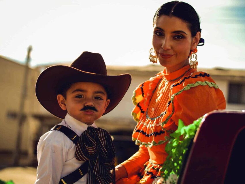 Guerrero Negro Baja California Mexico Revolution Celebration Parade Photography 