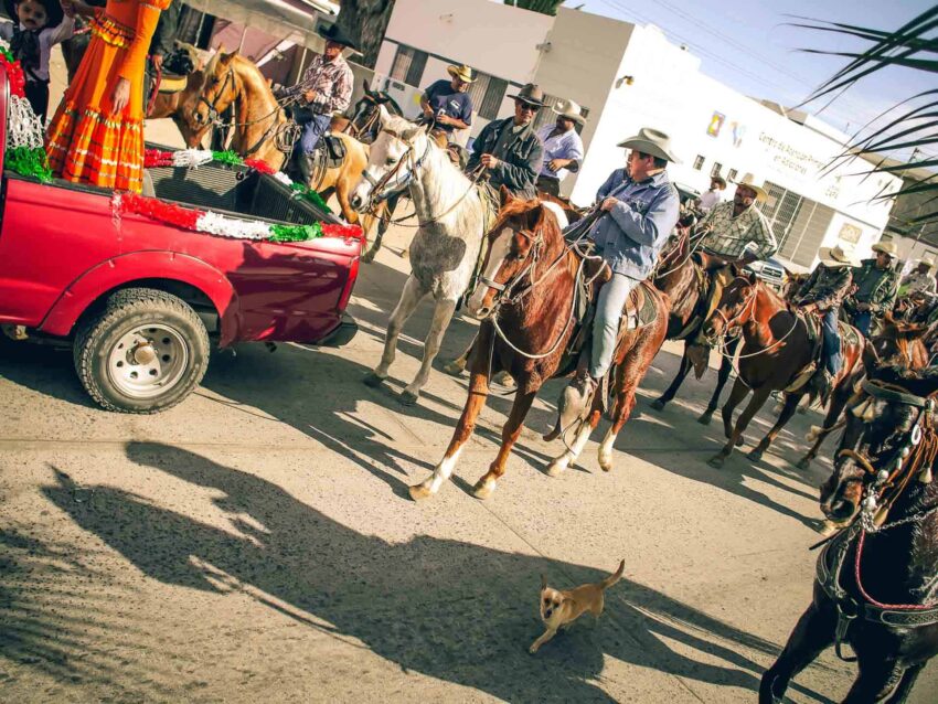 Guerrero Negro Baja California Mexico Revolution Celebration Parade Photography 