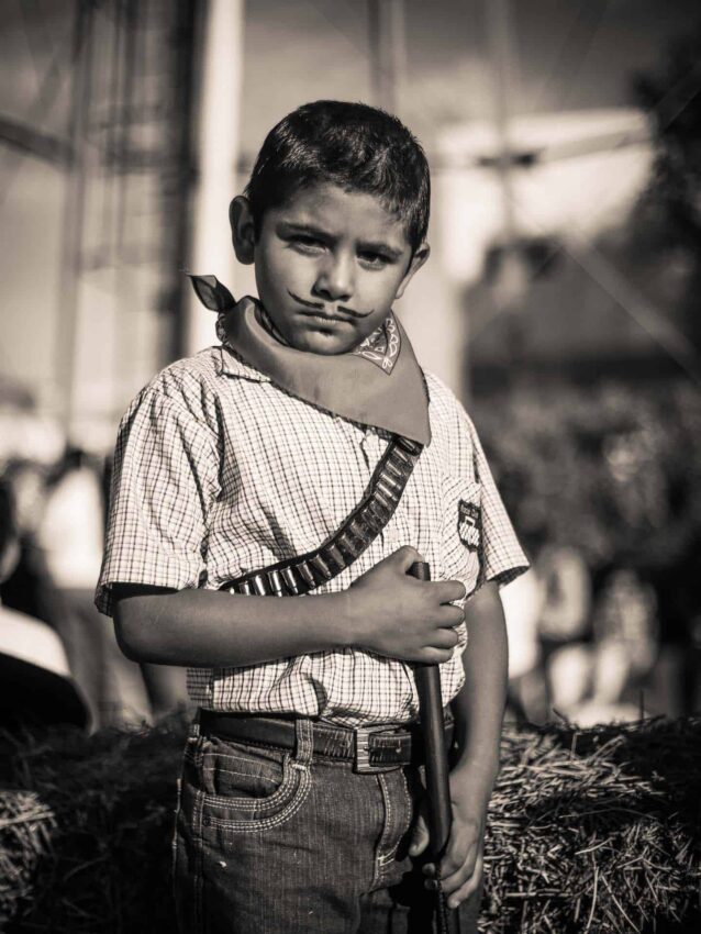 Guerrero Negro Baja California Mexico Revolution Celebration Parade Photography 
