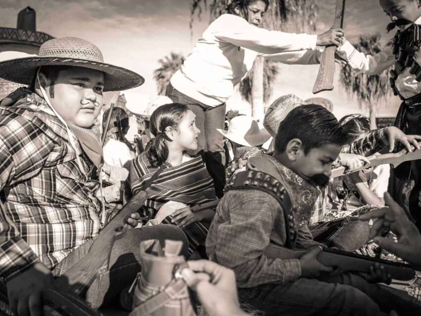 Guerrero Negro Baja California Mexico Revolution Celebration Parade Photography 
