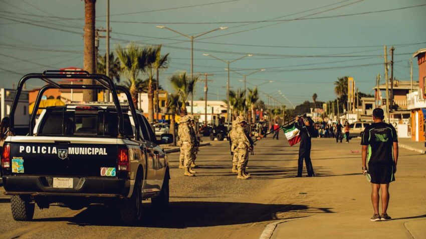 Guerrero Negro Baja California Mexico Revolution Celebration Parade Photography 