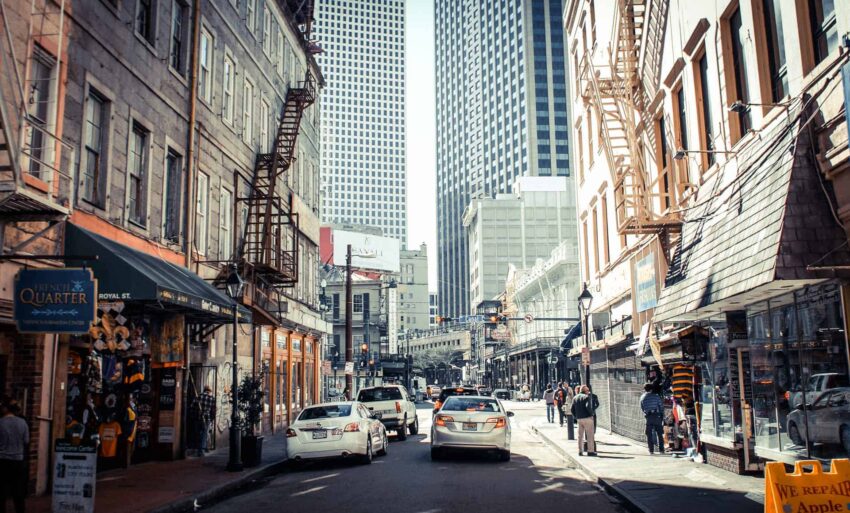 New Orleans Street photography downtown 